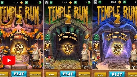 Temple Run 2 Top Paid Maps Gameplay.||