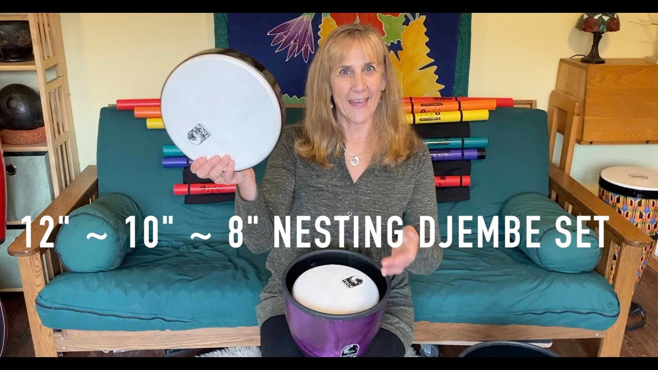 Introducing the Toca Freestyle II Nesting Djembe Set with Mary Knysh