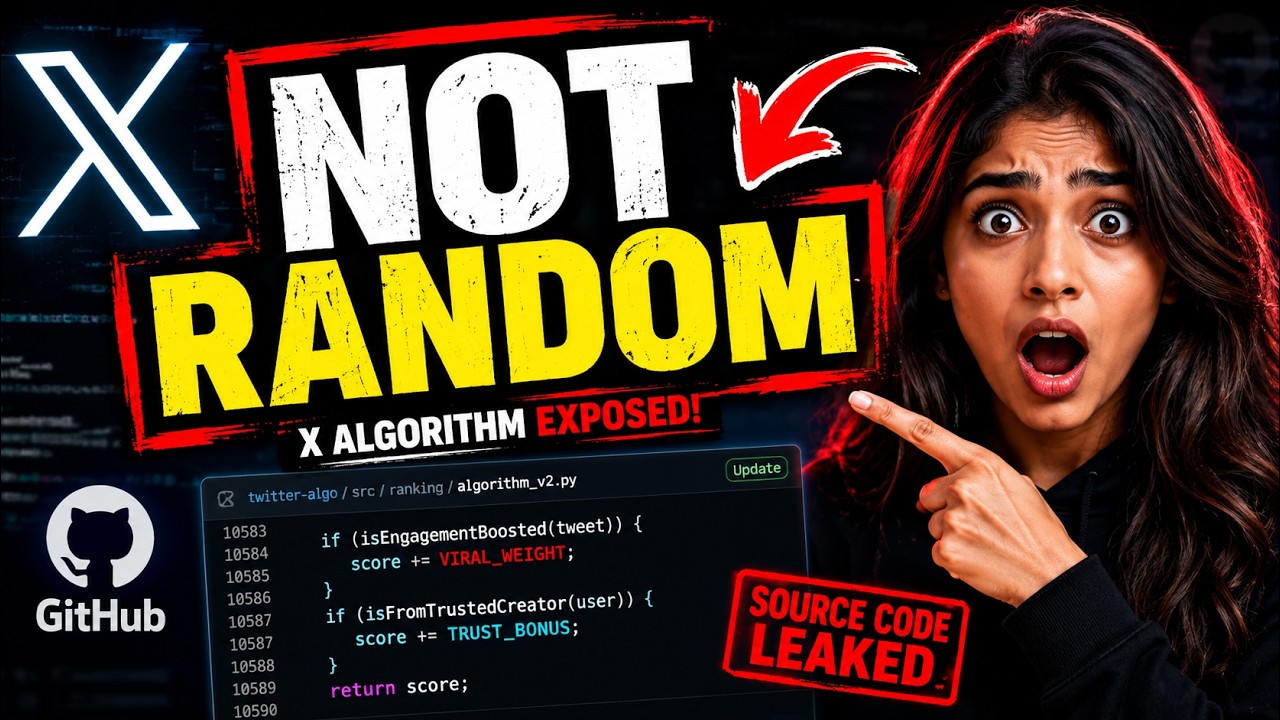 The X Algorithm Is Open Source Now! (Here's Every Secret Inside) - YouTube