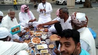 احلا فطور  رمضان جدة التاريخية حارة الشام 1442/9/17 جلسه في البلد Jeddah