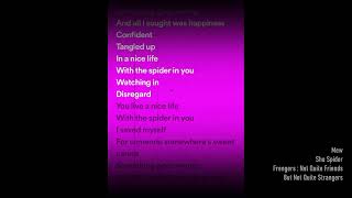 Mew She Spider Lyric