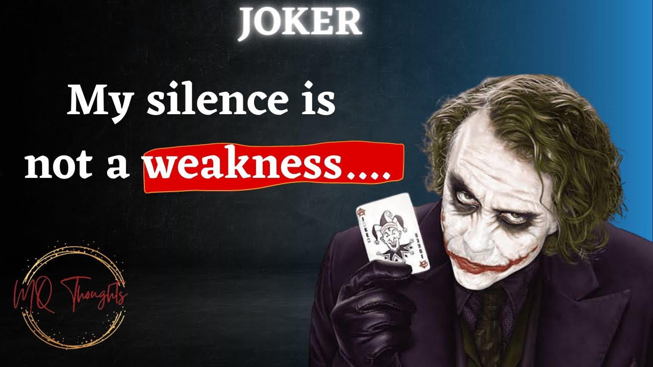 Joker quotes | Cool joker quotes | Joker love quotes