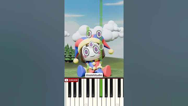 How many times has Pomni catch motion - The Amazing Digital Circus - Easy Piano Tutorial #shorts