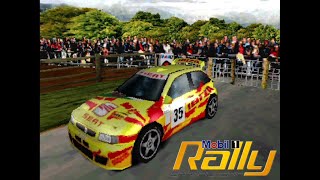 Mobil 1 Rally Championship - PS1 Gameplay