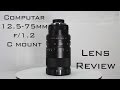 Computar 12.5-75mm F/1.2 Lens Review (BMPCC)