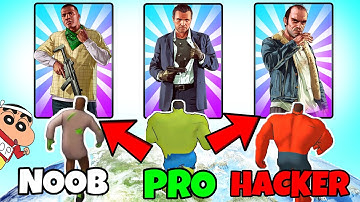 UPGRADING HULK | NOOB vs PRO vs HACKER in MONSTER DRAFT with SHINCHAN CHOP | NOOB BALTI