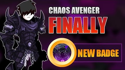 AQW| FINALLY GETTING CHAOS AVENGER|(Adventure Quest Worlds)2022