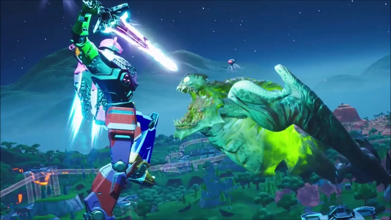 Power Rangers Fortnite (Mighty Morphin Opening) YouTube