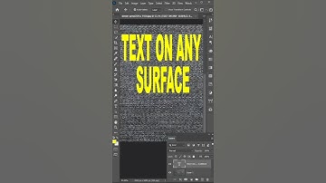 Text on Any Surface - Blend if - Adobe Photoshop #shorts #short