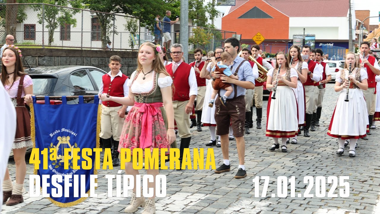 41ª FESTA POMERANA - Desfile Típico -17 01 2025