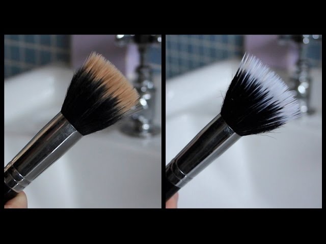 HOW I WASH & DRY OVAL MAKEUP BRUSHES 