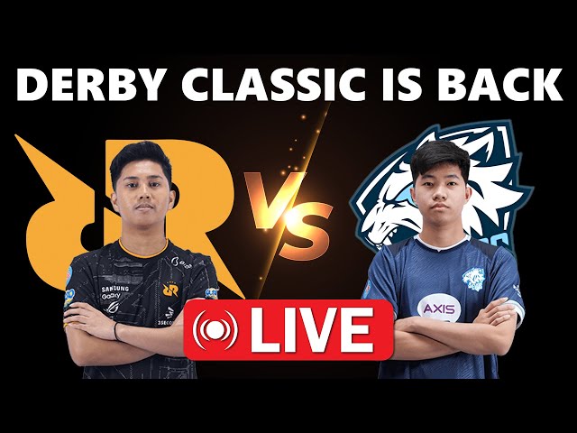 EL CLASICO EVOS VS RRQ LIVEEE  !! TOP UP HANYA DI WWW.DONKEY.ID class=