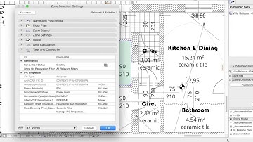 Custom Element and Zone Info Sets   BIMx 2015 release