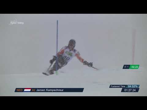 Jeroen Kampschreur (NED) GOLD slalom sitting