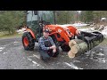 #366 Kubota LX2610 Compact Tractor. All About The Grapple. How To Use It. Tips and Tricks. outdoors