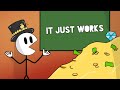 IT JUST WORKS short animation music //flipaclip// Henry Stickmin animation