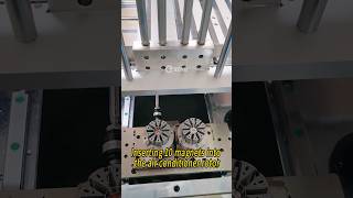 Inserting 10 magnets into the air conditioner rotor,Dual-Station Automatic Magnet Insertion Machine.