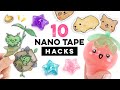 More nano tape hacks youve never seen before satisfying diy