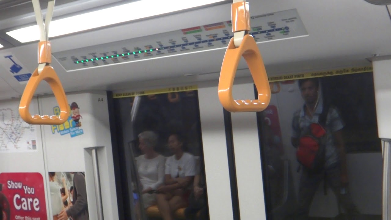 SBS Transit C951 CNR Changchun/Bombardier Movia (LED) - Telok Ayer to Downtown (DTL MRT)