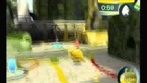 DeBlob Playthrough Part 41: More dock shiz