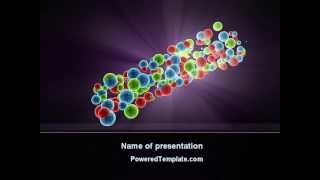 Free Cell Aggregates PowerPoint Template by PoweredTemplate.com