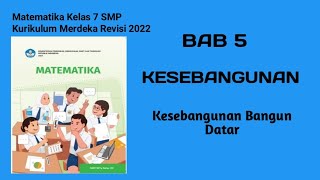 KESEBANGUNAN BANGUN DATAR matematika SMP kelas VII Kurikulum Merdeka revisi 2022 Bab 5