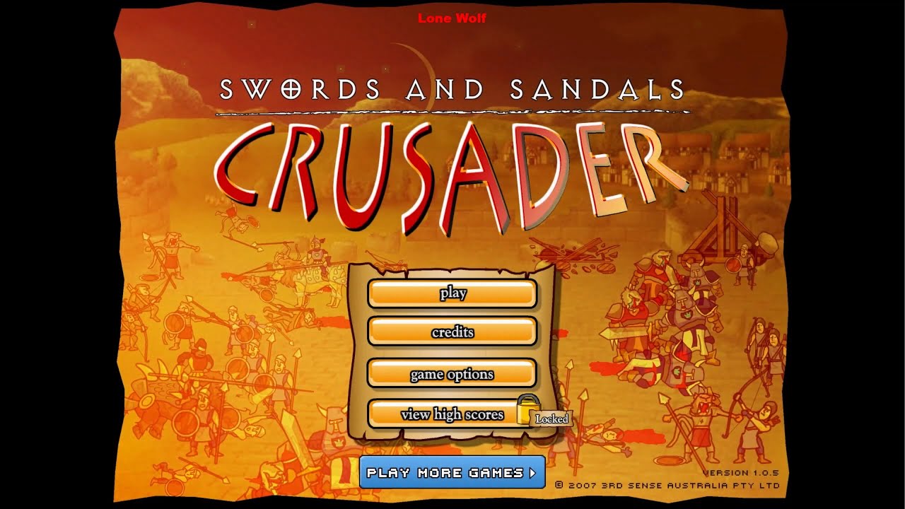 Campaign Swords And Sandals Crusader Flash Games #2