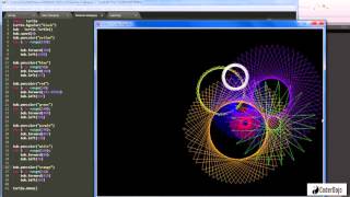 Using Turtle to generate geometric patterns.