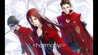 【AMV】Harmony (中/日/英/罗马字幕)| Ghost of a Smile-EGOIST