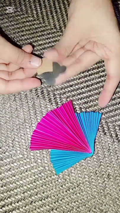 make a beautiful dol with color papar #colourpapercraft #diy #art #craft