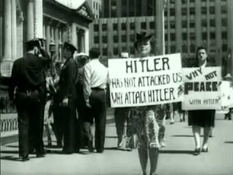 Why Not Peace with Hitler? Anti-War Protest in NYC, July 7 1941