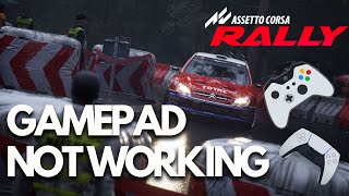Assetto Corsa Rally  Gamepad/Wheel Not Working / No Controller Detected FIX🎮🏁