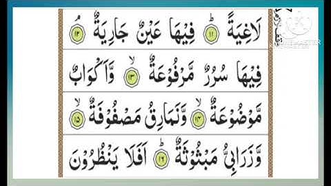 Surah al ghashiyah//سورة الغاشية//Surah 88