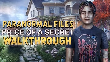 Paranormal Files 8 Price Of A Secret Walkthrough | @GAMZILLA-