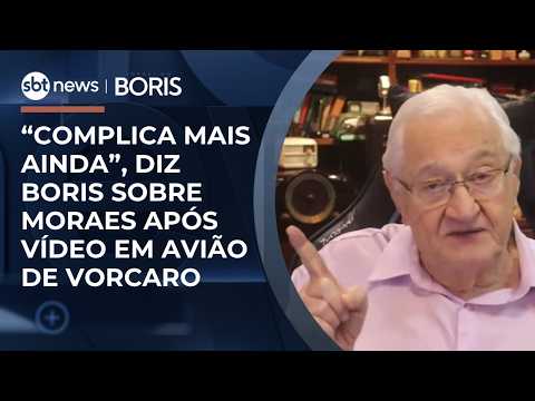"It gets even more complicated," says Boris about Moraes following video on Vorcaro's plane | #Jo...