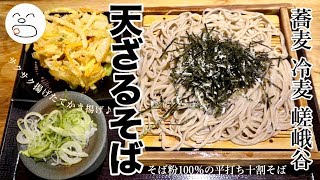 天ざるそば【一息くん#1034】蕎麦 冷麦 嵯峨谷