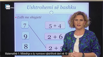 Matematikë 1 - Mbledhja e dy numrave njëshifrorë deri në 10