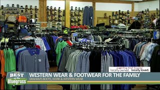 Graham's Boots, Work and Western Wear has items for your whole family