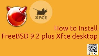 How to Install FreeBSD 9.2 plus Xfce desktop [HD]