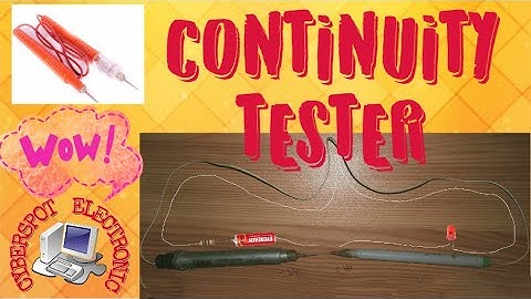 HOW TO MAKE A Continuity Tester By Using PEN /MARKER HOME MADE IN HINDI/URDU