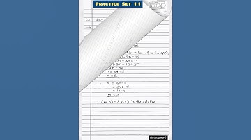 10th Class Algebra - Practice Set 1.1 Answers | Linear Equations in Two Variables Class 10