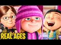 Real Age Of DESPICABLE ME Characters