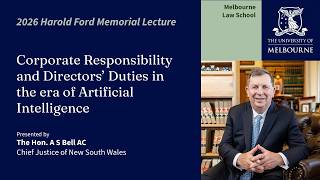 2026 Harold Ford Memorial Lecture