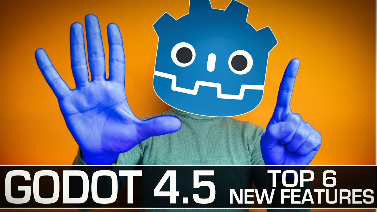 ⁣GODOT 4.5 :: 6 BEST NEW FEATURES Hands-On!