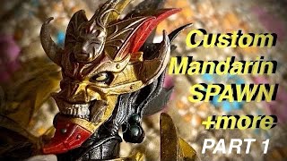Custom Repaint McFarlane Toys Mandarin Spawn Action Figure