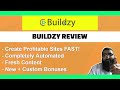 Buildzy Review | Create Unlimited Ranking Sites to Monetise