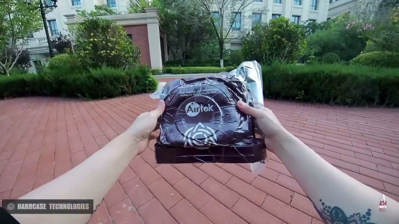 Airtek 2.0 - Honeycomb AIR cushion system Handpan Protection