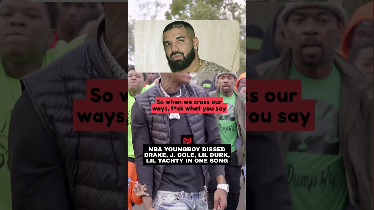 NBA YoungBoy Dissed Drake, J. Cole, Lil Durk & Lil Yachty In One Song