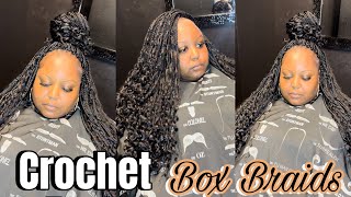 Crochet Box Braids Tutorial (Beginner Friendy/Detailed)