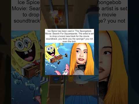Ice Spice Joins SpongeBob Movie Ice Spice Drops New Track For SpongeBob